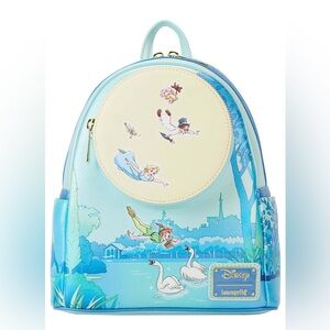 Loungefly Peter Pan You Can Fly Glow Mini Backpack NWT